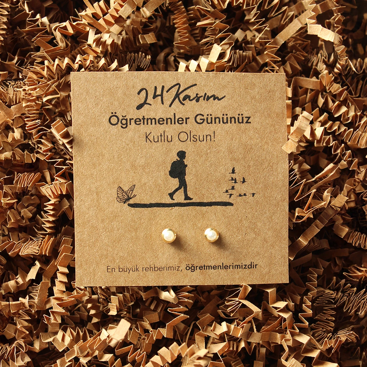 Hediyelik Küpe Modelleri - Öğretmenle Günü'ne Özel - Model 10